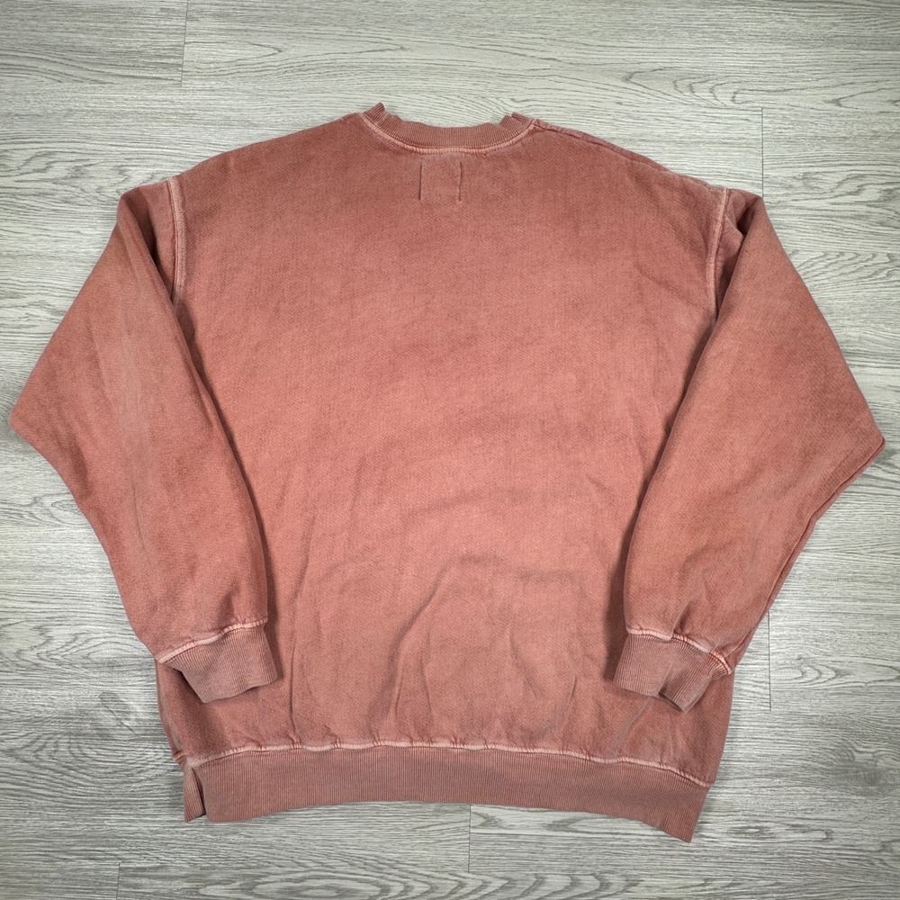 Billabong Men's Sweatshirt Ron Jon Surf Shop Skeleton Graphic Pink M/L - Picture 5 of 7